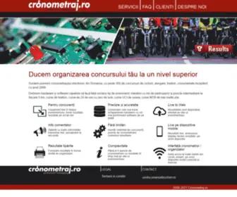 Cronometraj.ro(Este soluția completă pentru evenimentele sportive) Screenshot