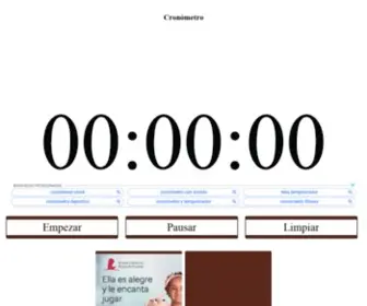Cronometro.com.es(Cron) Screenshot