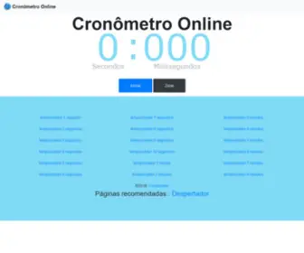 Cronometro.org(Cronômetro) Screenshot