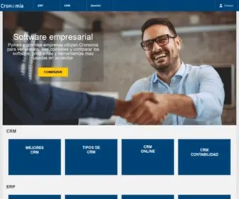 Cronomia.com(Software empresarial) Screenshot