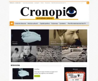 Cronopio.mx(Periodismo Cultural) Screenshot