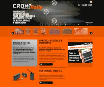 Cronorally.com(Rally) Screenshot