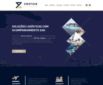 Cronoslogistics.com.br(Cronos Logistics) Screenshot