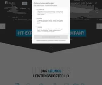 Cronosnet.de(Cronos) Screenshot