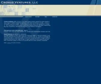 Cronusventures.com(Cronus Ventures) Screenshot