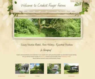 Crookedfingerfarms.com(   Welcome to Crooked Finger Farms) Screenshot
