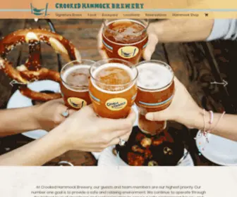 Crookedhammockbrewery.com(Easy Drinking Craft Beer) Screenshot