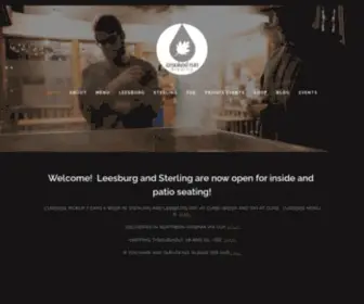 Crookedrunbrewing.com(Crooked Run Brewing) Screenshot