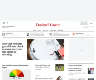 Crookwellgazette.com.au(Crookwell news) Screenshot