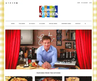 Croonerskitchen.com(Cooking & Entertaining TV Show) Screenshot