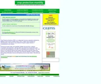 Crop-Protection-Monthly.co.uk(Crop Protection Monthly) Screenshot