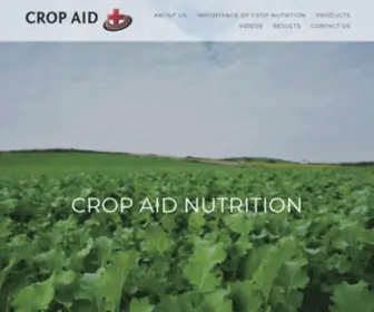 Cropaidnutrition.com(Crop Aid Nutrition Ltd) Screenshot