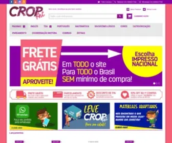 Cropart.com.br(Crop Art :. Recursos Terapêuticos) Screenshot
