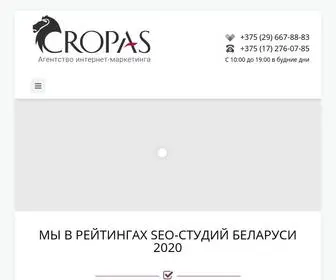Cropas.by(Продвижение сайтов в Минске) Screenshot
