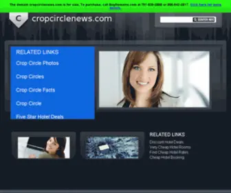 Cropcirclenews.com(cropcirclenews) Screenshot