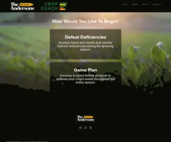 Cropcoach.com(The Andersons CropCoach) Screenshot