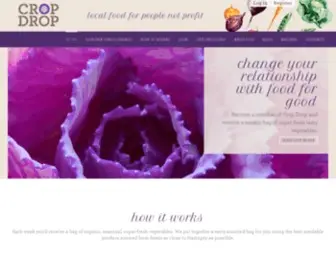 Cropdrop.co.uk(Crop Drop) Screenshot