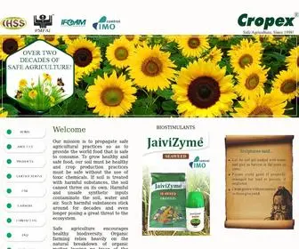 Cropex.in(Best biostimulants and fertilizers) Screenshot