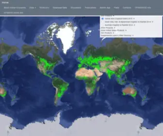 Croplands.org(Global Croplands) Screenshot