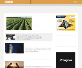Croplife.com(Agricultural Retail and technology news) Screenshot