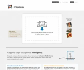 Croppola.com(A free online photo cropping tool) Screenshot