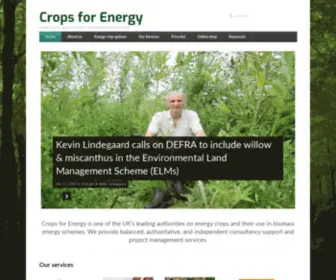 Crops4Energy.co.uk(Crops for Energy) Screenshot