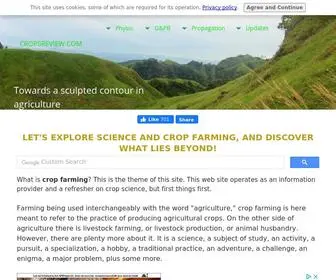 Cropsreview.com(Crop Farming) Screenshot