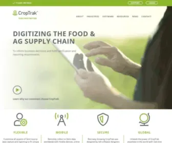 Croptrak.com(Croptrak) Screenshot