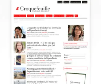 Croquefeuille.fr(Croquefeuille) Screenshot