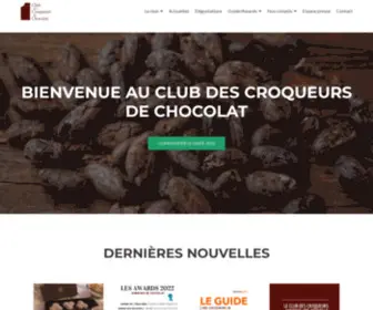 Croqueurschocolat.com Screenshot