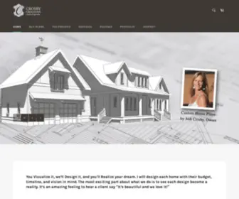 Crosby-Creations.com(Coastal House Plans) Screenshot