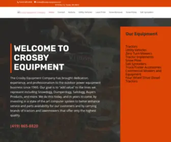 Crosby-Equipment.com(Crosby Equipment Company) Screenshot