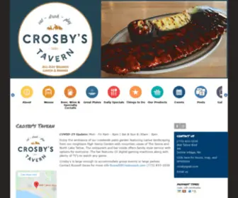 Crosbyspub.com(Lake tahoe) Screenshot