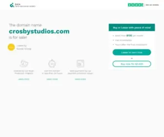 Crosbystudios.com(CROSBY STUDIOS) Screenshot