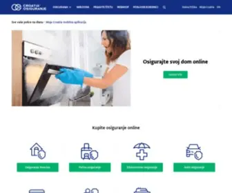 Crosig.hr(Croatia osiguranje) Screenshot