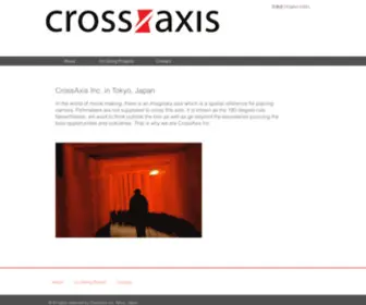 Crossaxis-Tokyo.com(CrossAxis) Screenshot