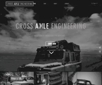 Crossaxleengineering.co.za(4x4 Accessories) Screenshot