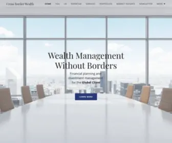 Crossborder-Wealth.com(Cross Border Wealth) Screenshot