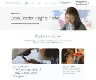 Crossborderinsightsfinder.com(Meld je aan of registreer je) Screenshot
