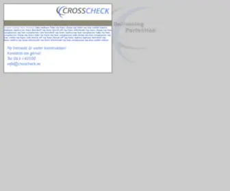 Crosscheck.se(Crosscheck) Screenshot