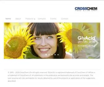 Crosschem.net(CrossChem) Screenshot