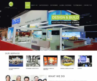 Crossconceptuae.com(Dubai Exhibition Stand Designers) Screenshot