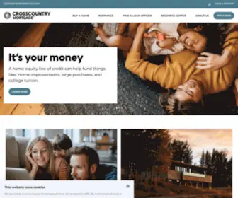 Crosscountrymortgage.com(CrossCountry Mortgage) Screenshot