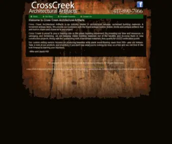 Crosscreekartifacts.com(Crosscreekartifacts) Screenshot