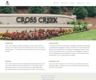 Crosscreekatlanta.org(Atlanta, Georgia) Screenshot