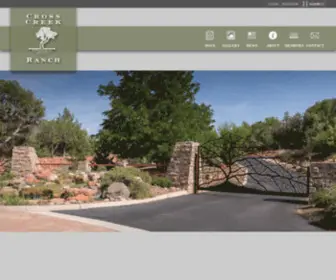 Crosscreekranch.com(THIS HOA) Screenshot