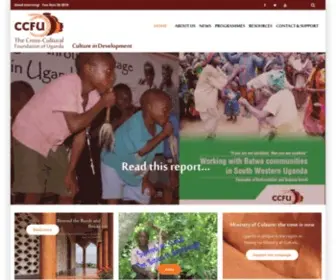 Crossculturalfoundation.or.ug(We exist to promote the recognition of culture as vital for human development) Screenshot