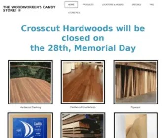 Crosscuthardwoods.com(Crosscut Hardwoods) Screenshot