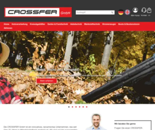 Crossfer.de(Gartengeräte) Screenshot