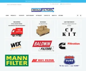 Crossfilters.com(The best filters for your machine at the best cost) Screenshot